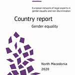 GENDER EQUALITY – COUNTRY REPORT 2020 – NORTH MACEDONIA