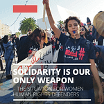 SOLIDARITY IS OUR ONLY WEAPON