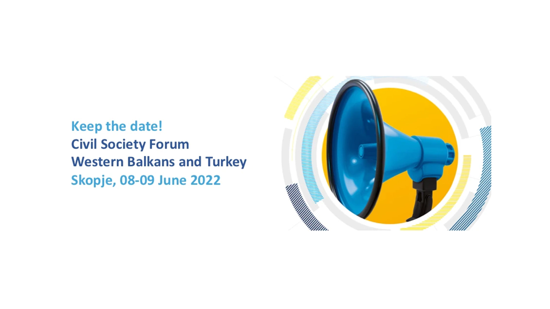 Next EU – Civil Society Forum meeting for the Western Balkans and Turkey takes place on 8 and 9 June in Skopje, North Macedonia